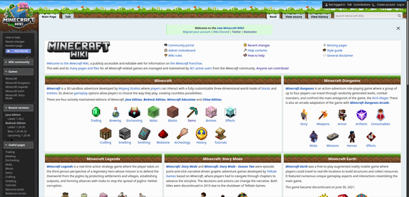 Minecraft Wiki moves off of Fandom